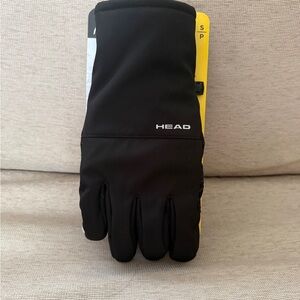 Men’s HEAD waterproof hybrid Black Gloves